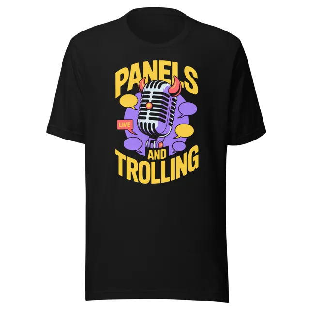 Panels And Trolling Tee